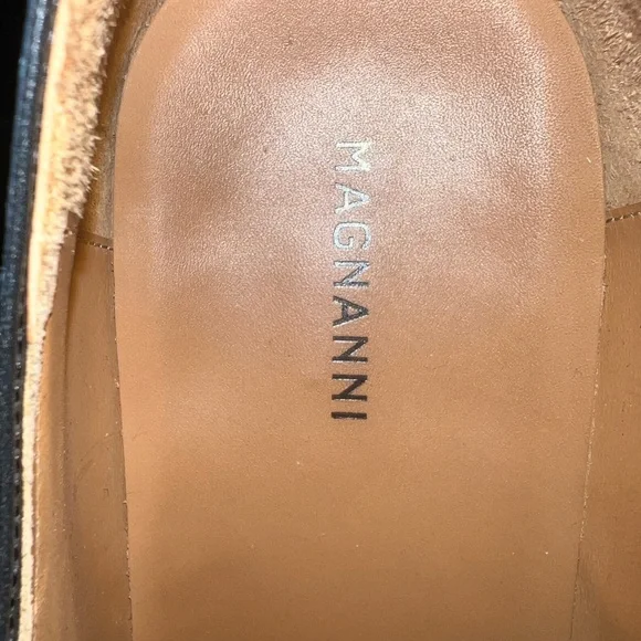 Magnanni “KIVI” Dress Derby Men's  Blue Oxfords 10M MINT! - Picture 7 of 12